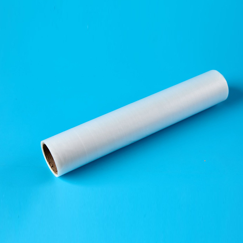 Embroidered hot melt adhesive film